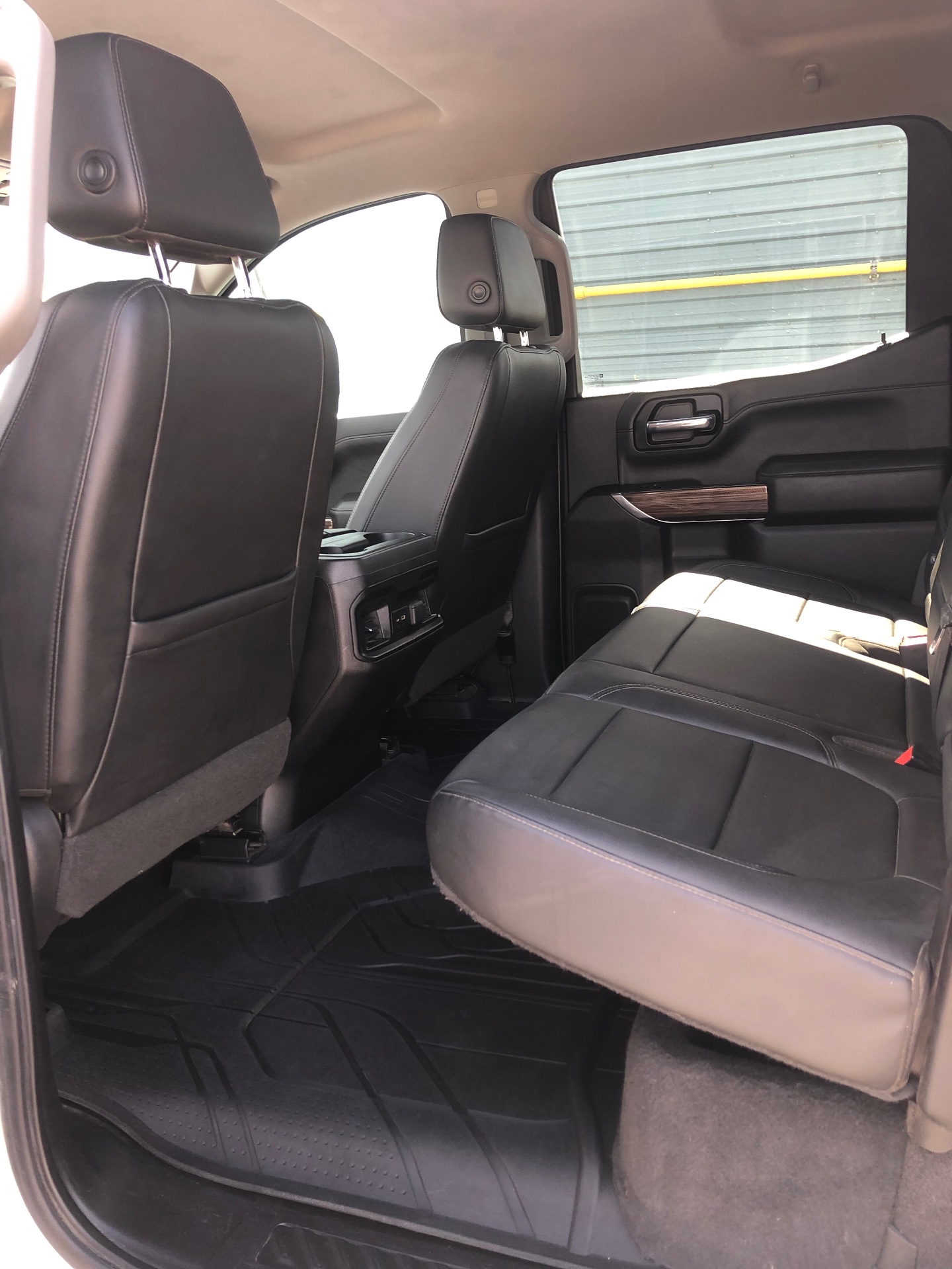 Truck rear seats & mats — after Draude Interior Detailing
